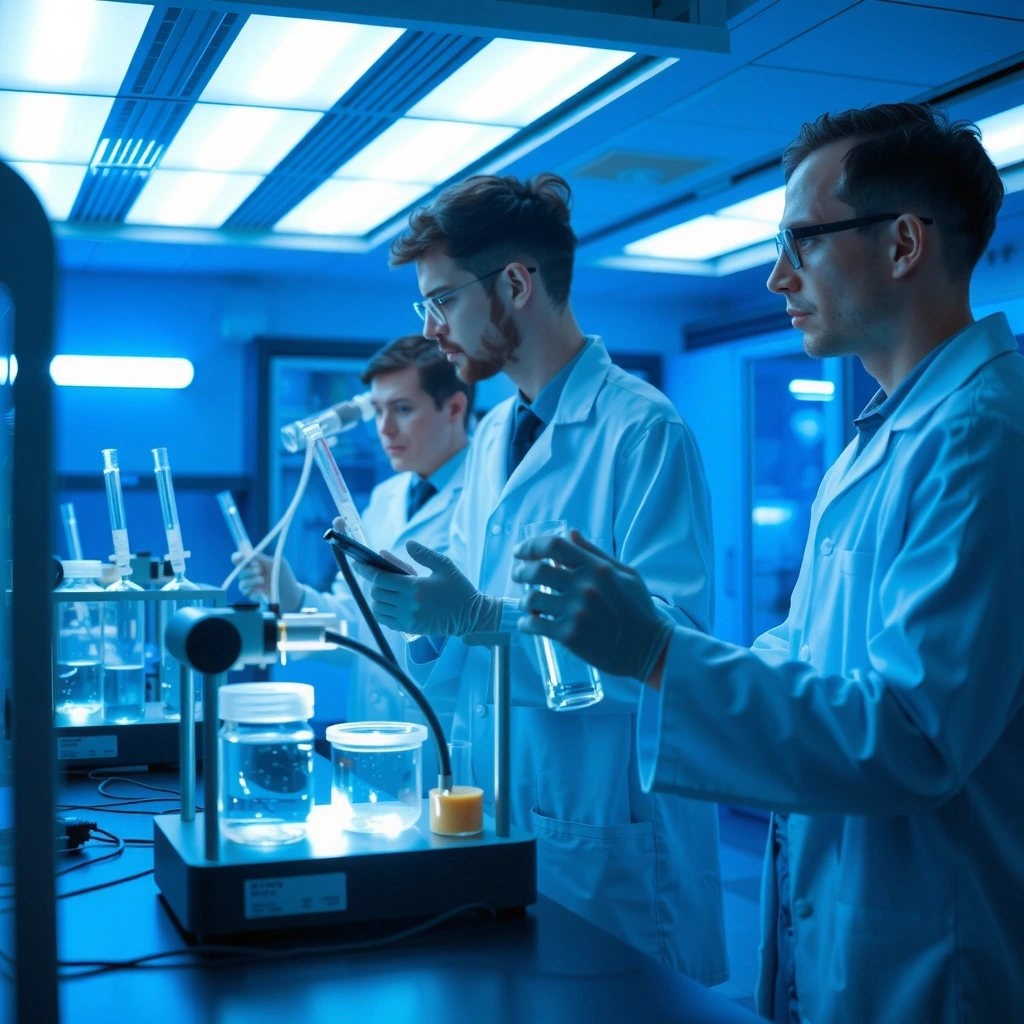 Ricerca scientifica in laboratorio